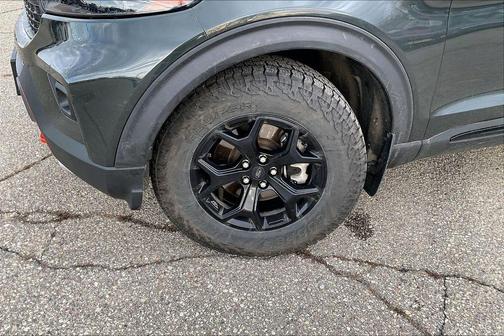 Green Metallic 2022 Ford Explorer Timberline