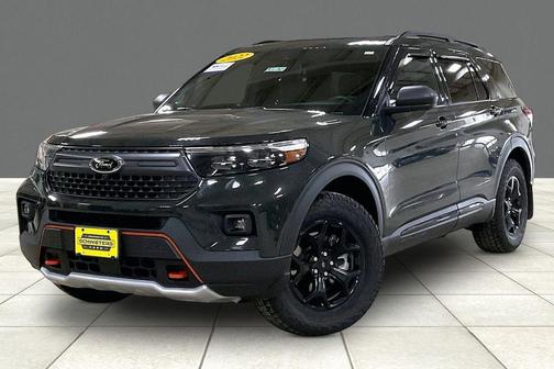 Green Metallic 2022 Ford Explorer Timberline