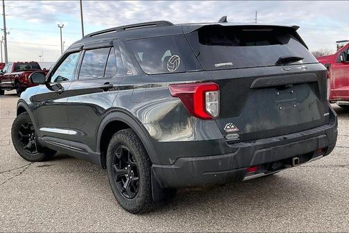 Green Metallic 2022 Ford Explorer Timberline