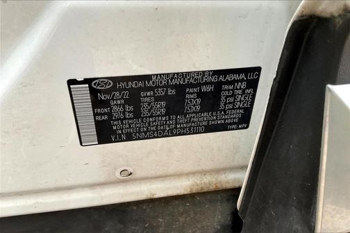 2023 Hyundai SANTA FE Limited