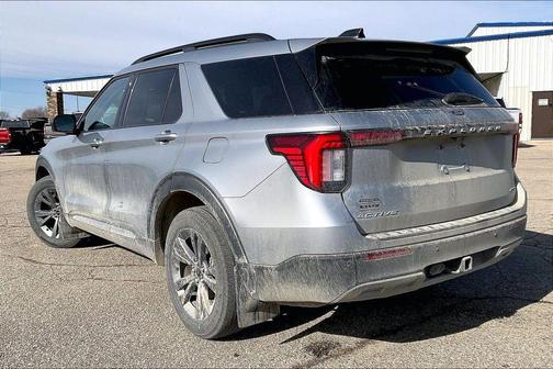 Silver Metallic 2025 Ford Explorer Active