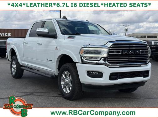 White 2021 RAM 2500 Laramie Crew Cab 4x4 6'4' Box