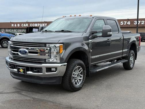 Gray 2017 Ford F-350 Lariat