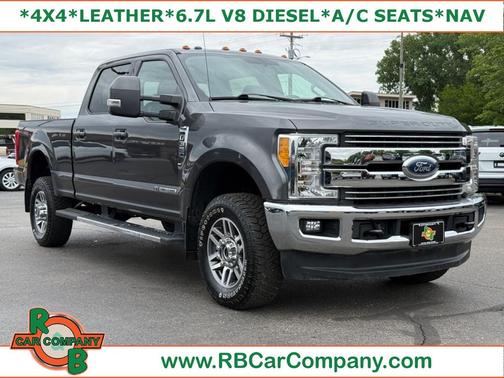 Gray 2017 Ford F-350 Lariat