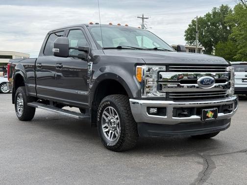 Gray 2017 Ford F-350 Lariat