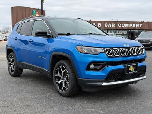 Blue 2025 Jeep Compass Limited