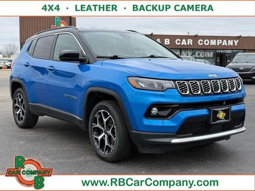 Blue 2025 Jeep Compass Limited