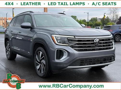 Gray 2025 Volkswagen Atlas 2.0T SE w/Technology 4MOTION