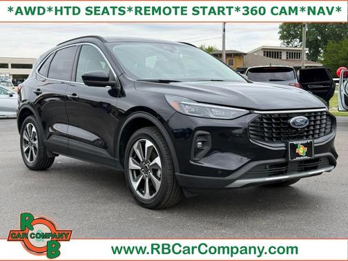 Black 2024 Ford Escape Platinum