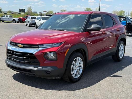 Red 2021 Chevrolet Trailblazer LS