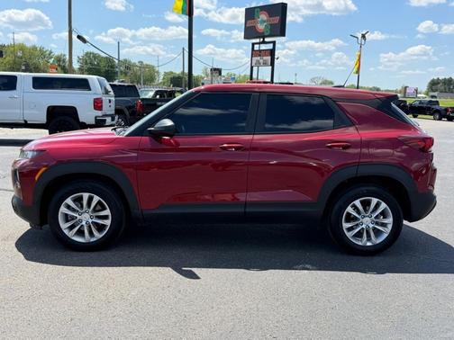 Red 2021 Chevrolet Trailblazer LS