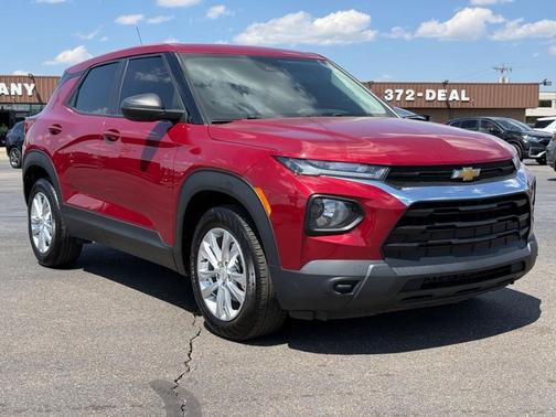 Red 2021 Chevrolet Trailblazer LS