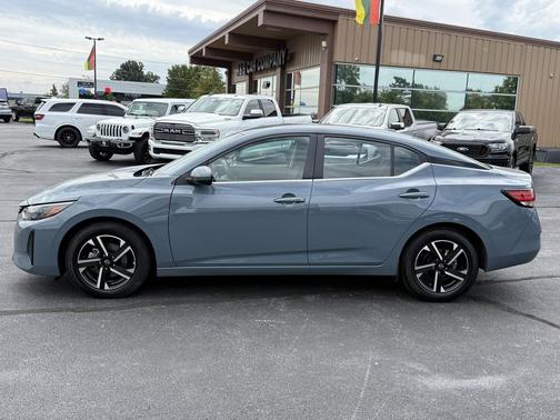 Atlantic Gray Metallic 2025 Nissan Sentra SV