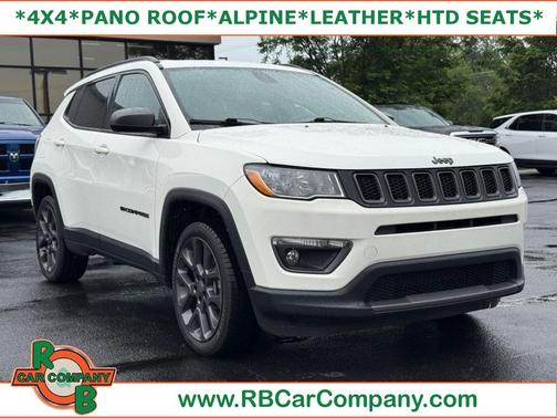 White 2021 Jeep Compass 80th Special Edition