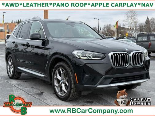 Black 2023 BMW X3 xDrive30i
