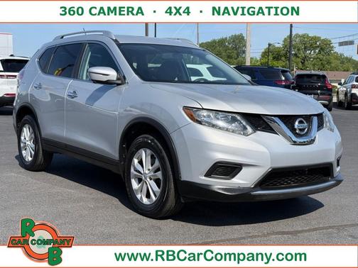 Silver 2016 Nissan Rogue SV