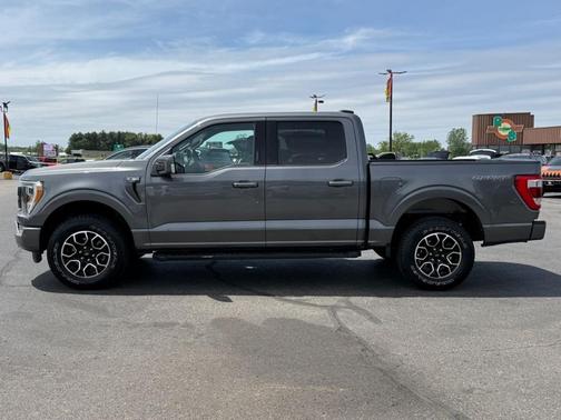Gray 2021 Ford F-150 Lariat