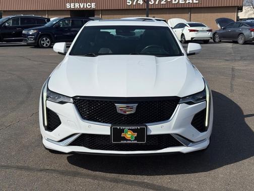 White 2022 Cadillac CT4 Sport
