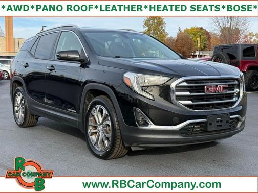 Black 2019 GMC Terrain SLT