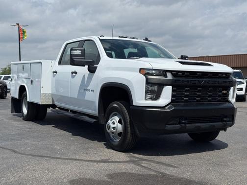 White 2023 Chevrolet Silverado 3500 WT