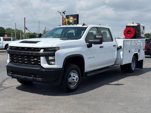 White 2023 Chevrolet Silverado 3500 WT