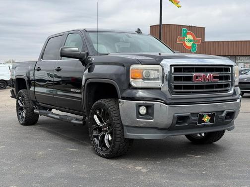 Black 2015 GMC Sierra 1500 SLE