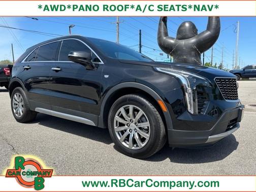 Black 2021 Cadillac XT4 Premium Luxury