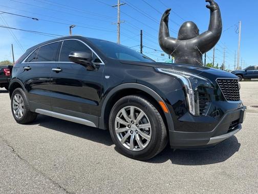 Black 2021 Cadillac XT4 Premium Luxury