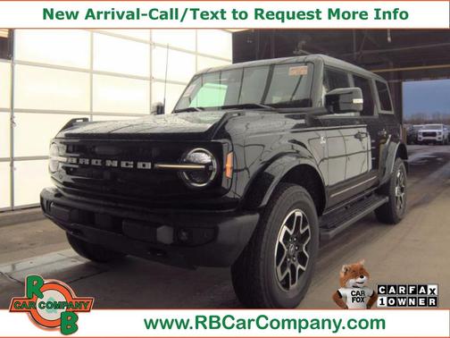 Black 2023 Ford Bronco Outer Banks
