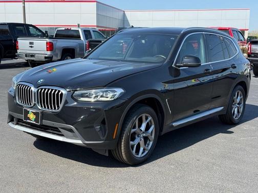 Black 2022 BMW X3 xDrive30i