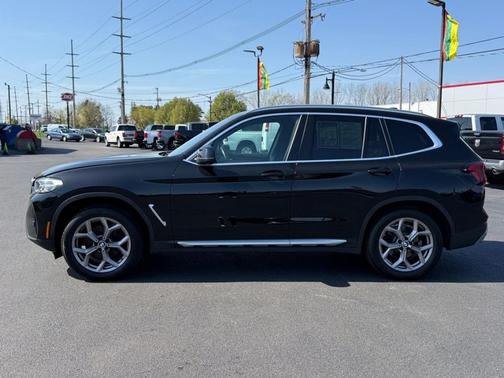 Black 2022 BMW X3 xDrive30i