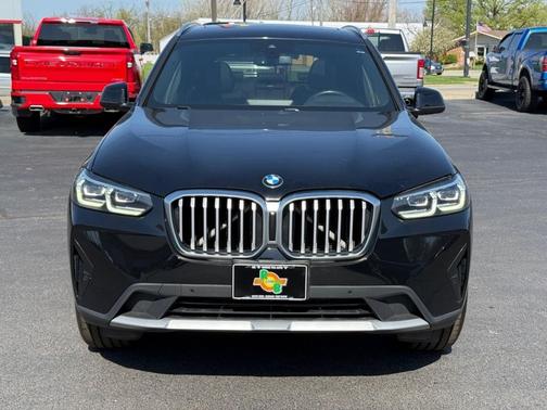 Black 2022 BMW X3 xDrive30i