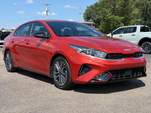 Fire Orange 2023 Kia Forte GT-Line
