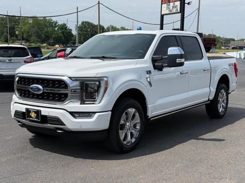 Star White 2021 Ford F-150 Platinum
