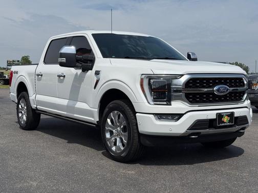 Star White 2021 Ford F-150 Platinum