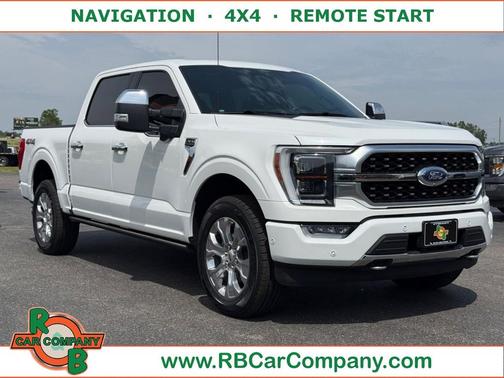 White 2021 Ford F-150 Platinum