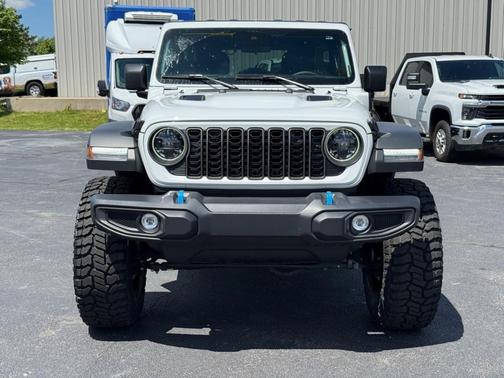 White 2025 Jeep Wrangler 4xe Rubicon