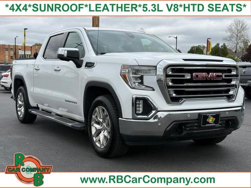 White Frost Tricoat 2020 GMC Sierra 1500 SLT