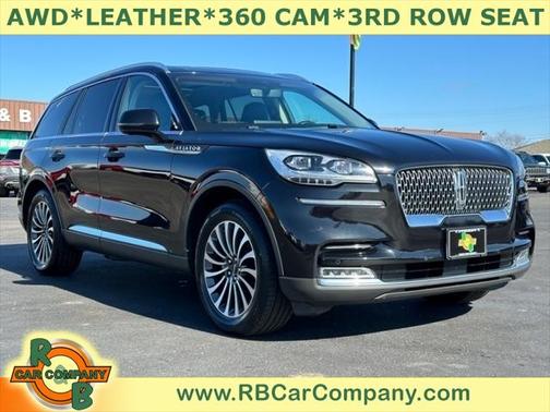 Black 2020 Lincoln Aviator Reserve AWD