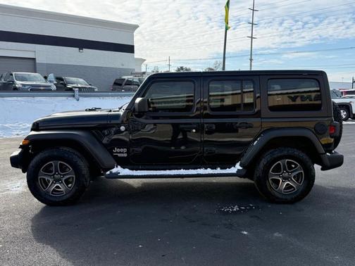Black 2019 Jeep Wrangler Unlimited Sport