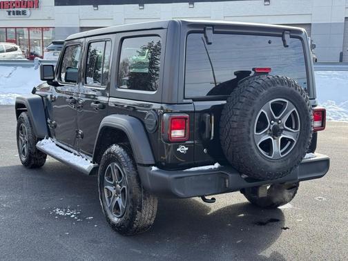 Black 2019 Jeep Wrangler Unlimited Sport