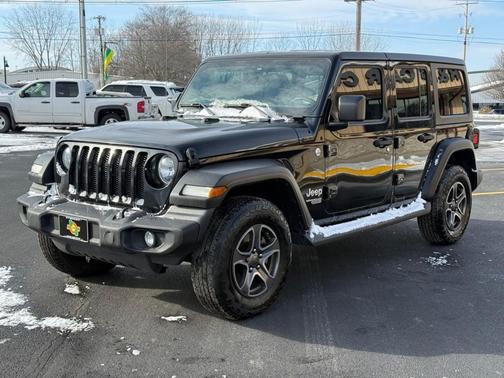 Black 2019 Jeep Wrangler Unlimited Sport