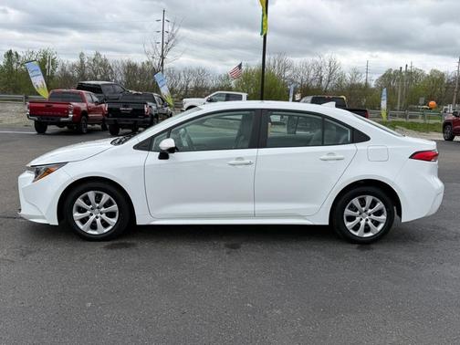 White 2023 Toyota Corolla LE