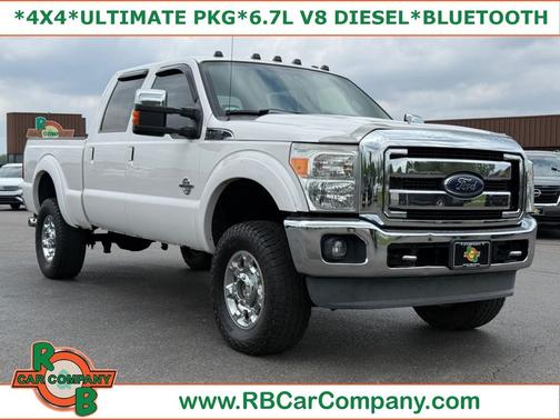 White 2013 Ford F-250 Lariat