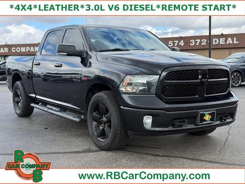 Black 2018 RAM 1500 Big Horn