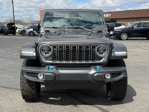 Gray 2025 Jeep Wrangler 4xe Rubicon