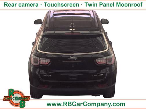 Diamond Black Crystal Pearlcoat 2019 Jeep Compass Limited