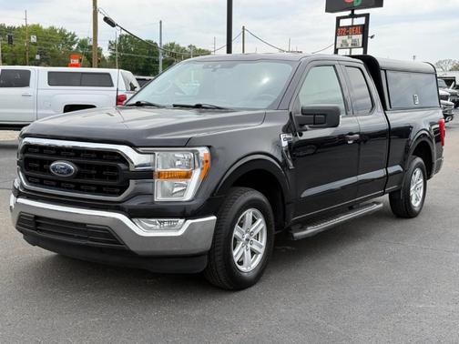 Agate Black Metallic 2021 Ford F-150 XLT
