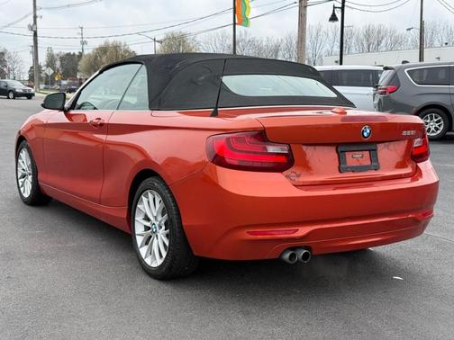 Orange 2015 BMW 228 2dr Conv 228i RWD