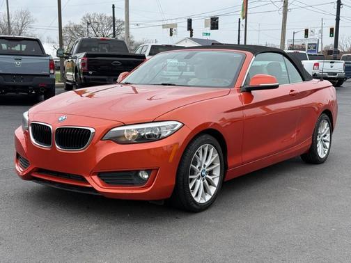 Orange 2015 BMW 228 2dr Conv 228i RWD